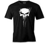 Punisher Skull Invisible Black Men's Tshirt