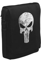 Punisher  Unisex Siyah Postacı Çanta