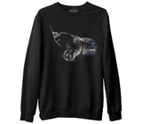 Puppy  Siyah Erkek Kalın Sweatshirt