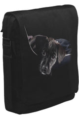 Puppy Unisex Siyah Postacı Çanta