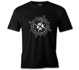 Compass II Black Men's Tshirt