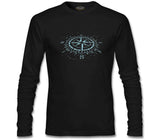 Compass Black Men's Sweatshirt