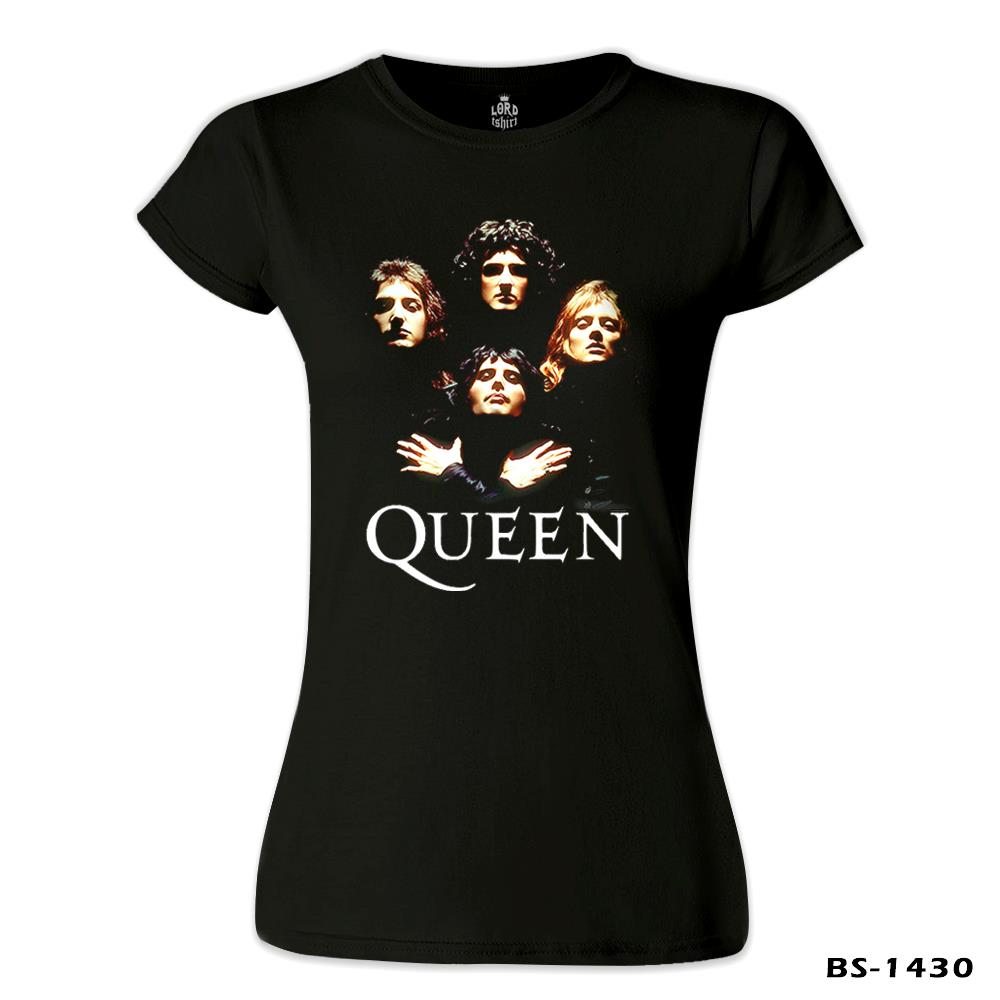 Queen - Bohemian Rhapsody Siyah Kadın Tshirt