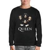 Queen - Bohemian Rhapsody Black Kids Sweatshirt