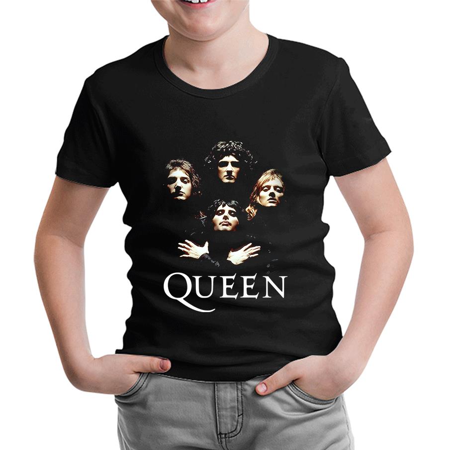 Queen - Bohemian Rhapsody Siyah Çocuk Tshirt