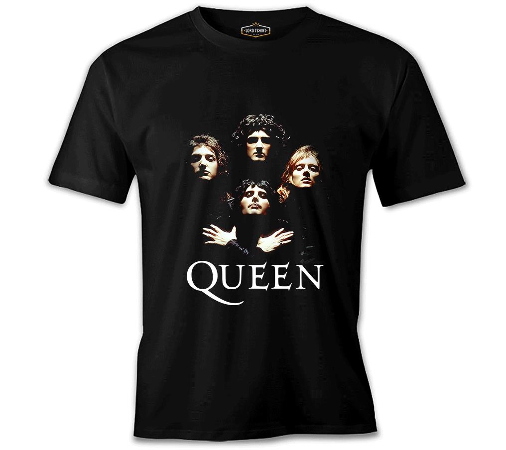 Queen - Bohemian Rhapsody Siyah Erkek Tshirt