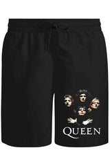 Queen - Bohemian Rhapsody Unisex Siyah Şort