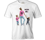 Queen Princess Prince Anneler Günü Beyaz Unisex Tshirt