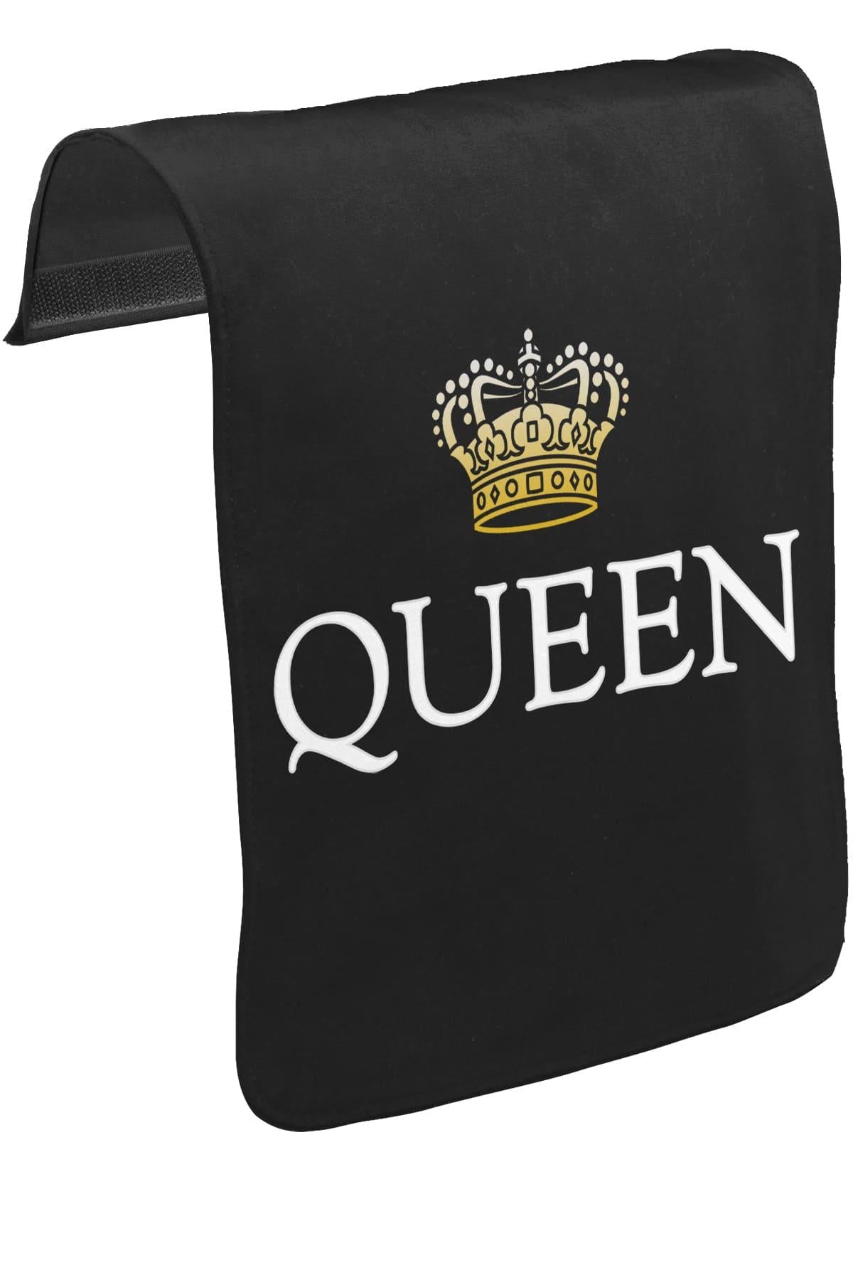 Queen Unisex Black Removable Messenger Bag Cover CK-1518 