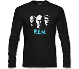 R.E.M Siyah Erkek Sweatshirt