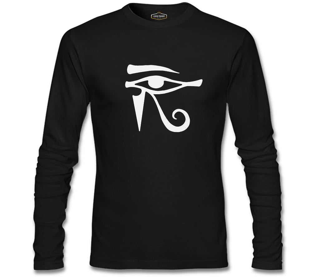Ra'nın Gözü - R Siyah Erkek Sweatshirt