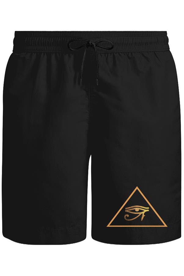 Ra'nın Gözü Unisex Siyah Şort