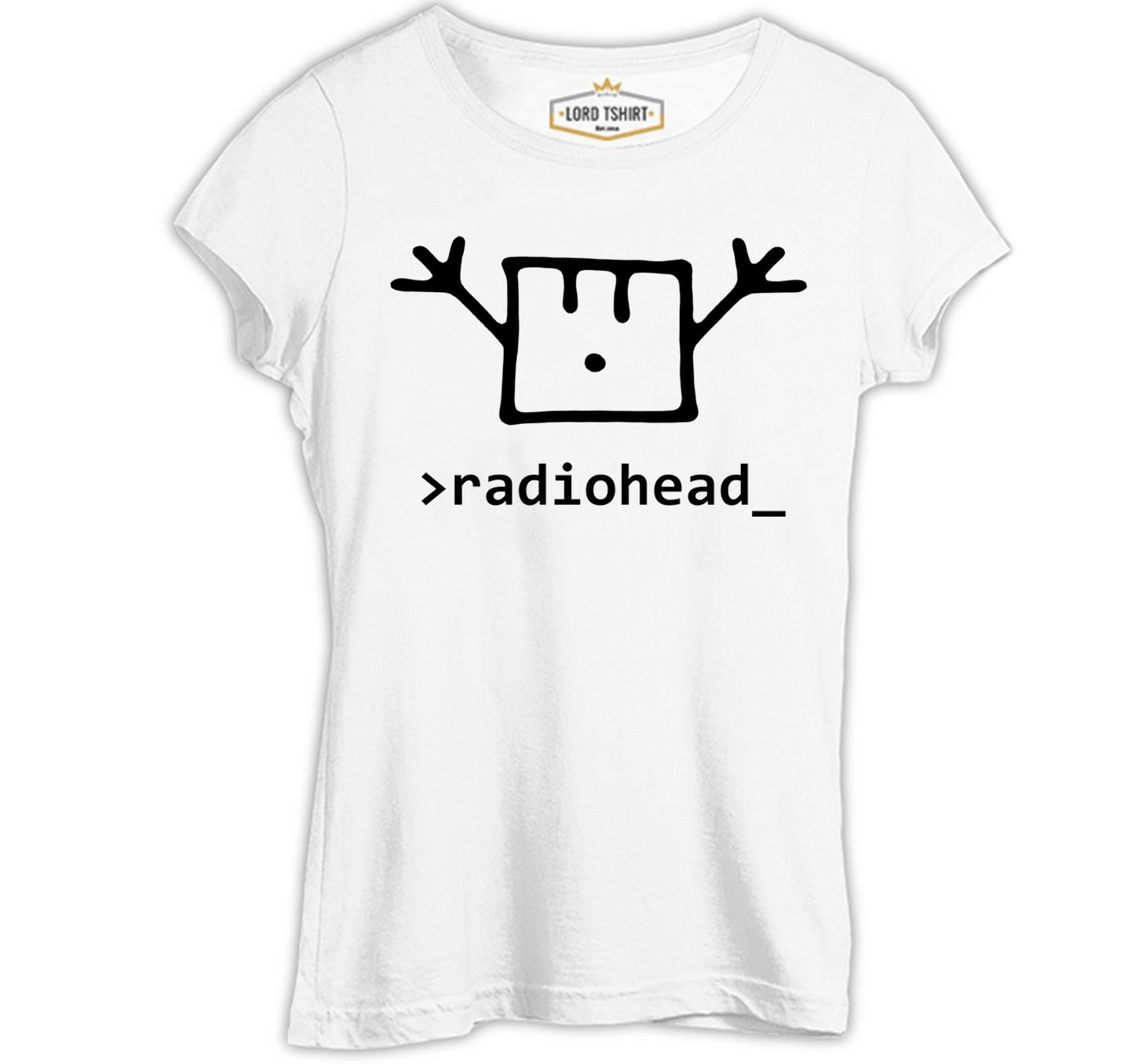 Radiohead White Women's Tshirt