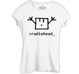 Radiohead White Women's Tshirt