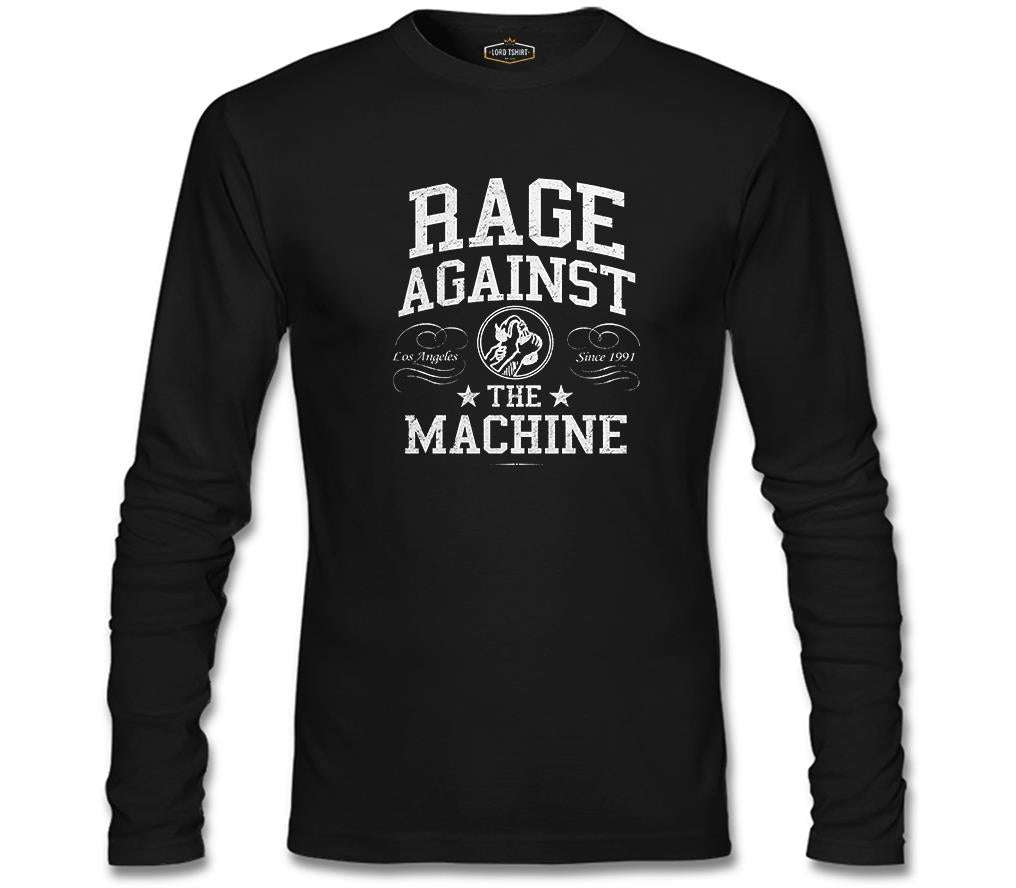 Rage Against the Machine Siyah Erkek Sweatshirt