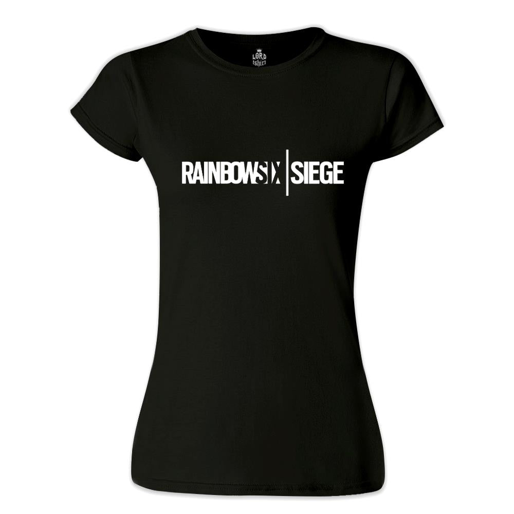 Rainbow Six - Siege Siyah Kadın Tshirt