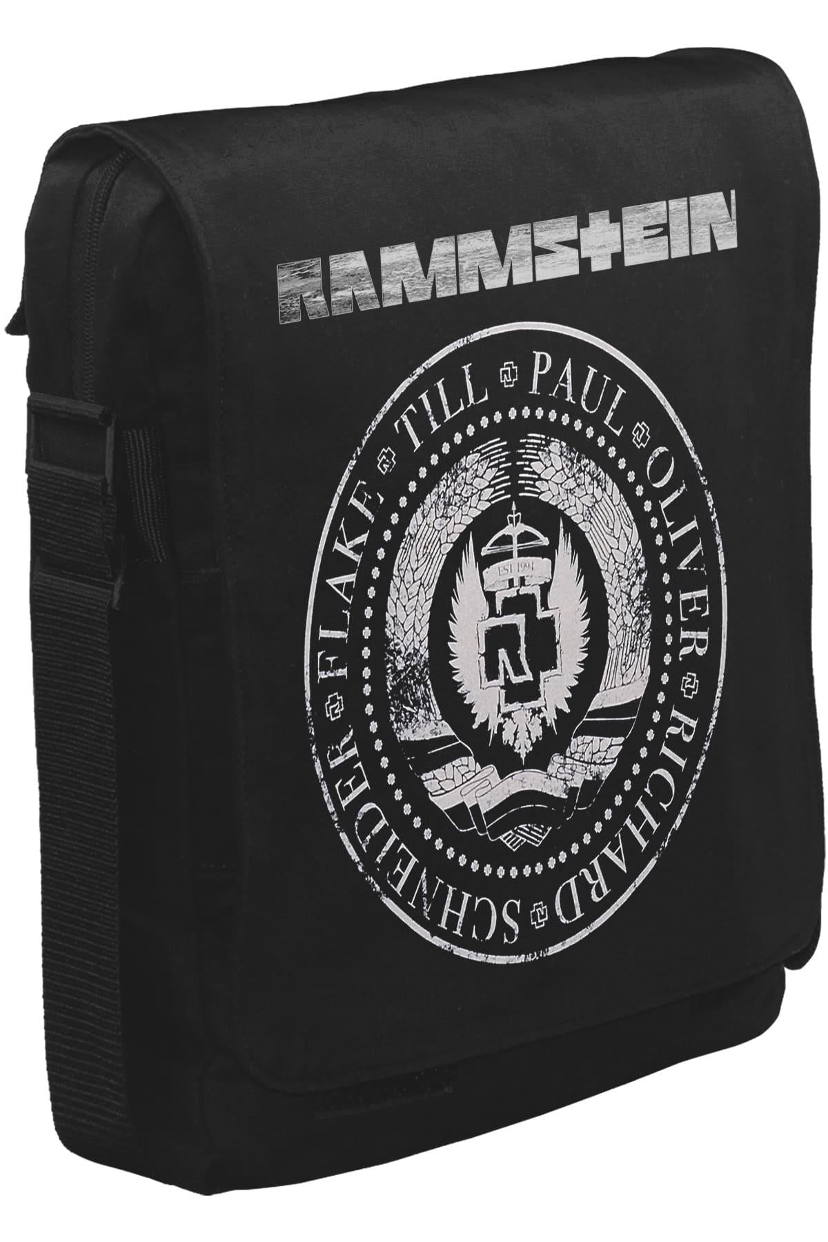 Rammstein - Est 1994 Unisex Siyah Postacı Çanta
