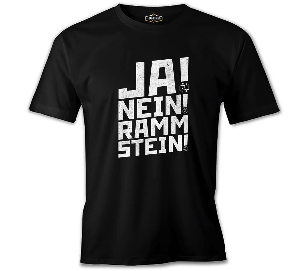 Rammstein - Ja Nein Black Men's Tshirt