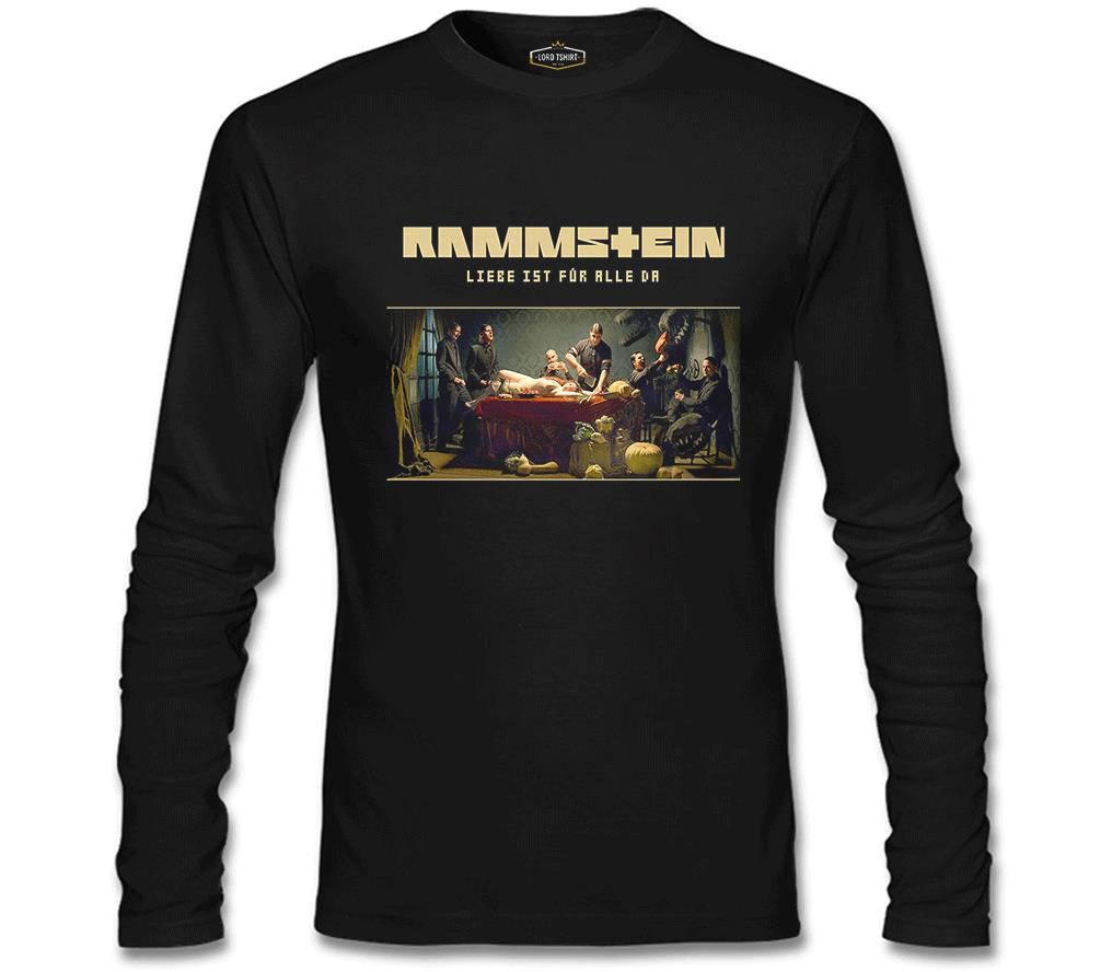 Rammstein - Liebe Ist Für Alle Da Siyah Erkek Sweatshirt