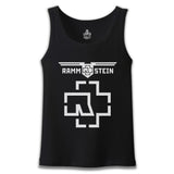 Rammstein - Logo Siyah Erkek Atlet