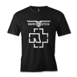 Rammstein - Logo Siyah Erkek Tshirt