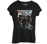 Rammstein - Nicht für Mich  Siyah Kadın Tshirt