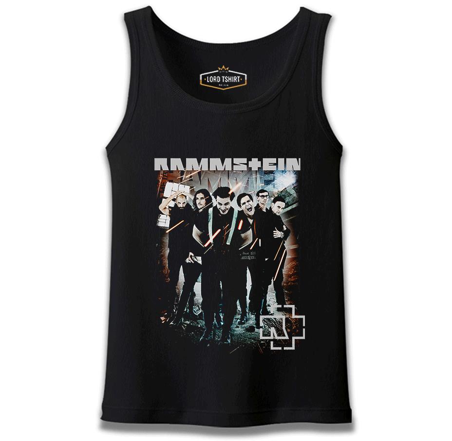 Rammstein - Nicht für Mich  Siyah Erkek Atlet