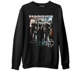 Rammstein - Nicht für Mich   Siyah Erkek Kalın Sweatshirt
