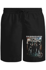 Rammstein - Nicht für Mich Unisex Black Shorts