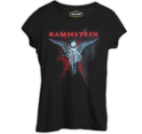 Rammstein - Rising Angel Siyah Bayan Tshirt