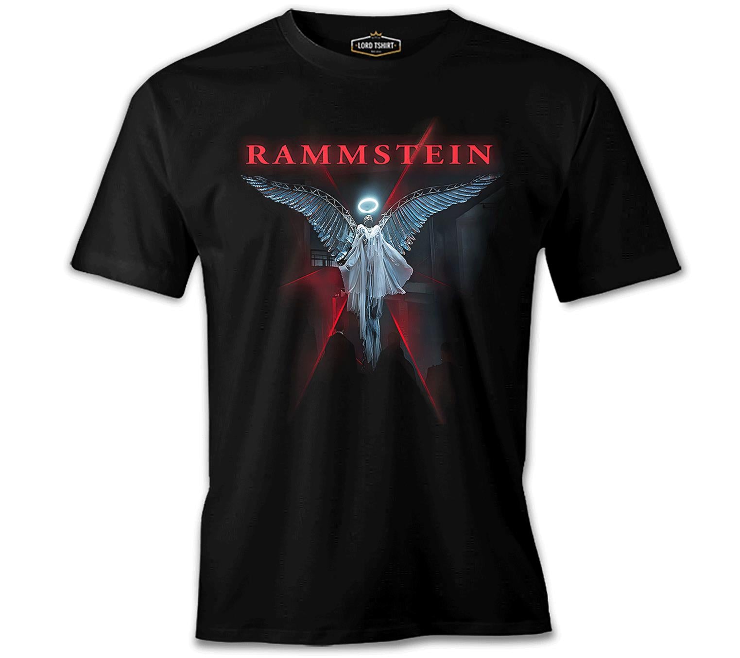 Rammstein - Rising Angel Siyah Erkek Tshirt