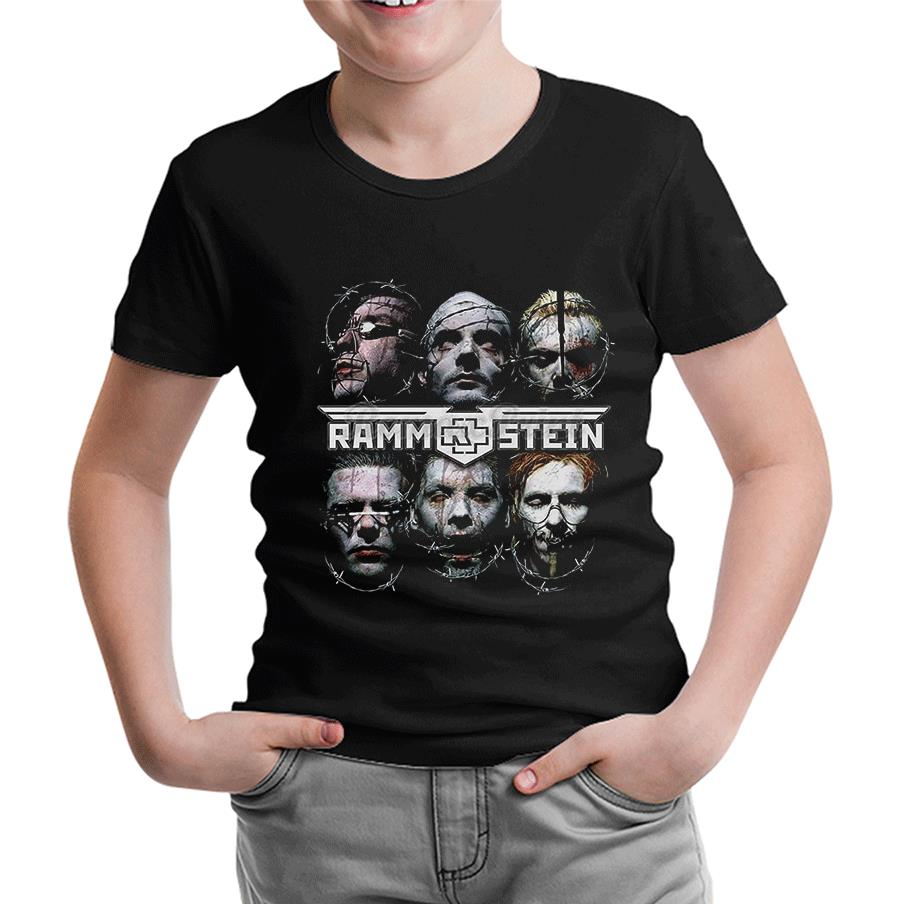 Rammstein - Sehnsucht Grup Siyah Çocuk Tshirt