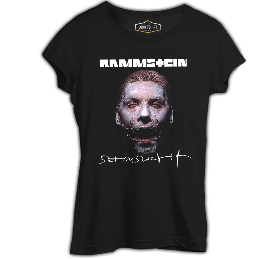 Rammstein - Sehnsucht Siyah Kadın Tshirt
