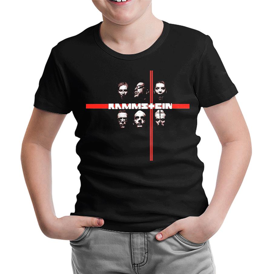 Rammstein Siyah Çocuk Tshirt