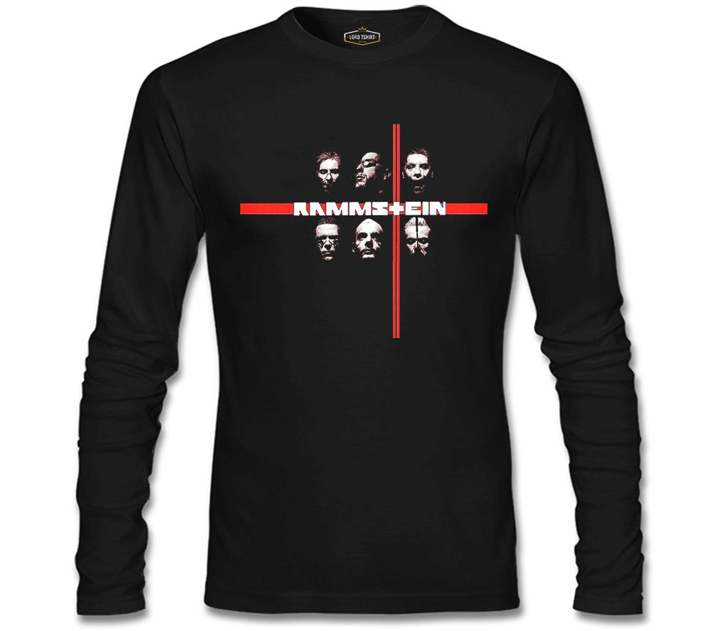 Rammstein Siyah Erkek Sweatshirt