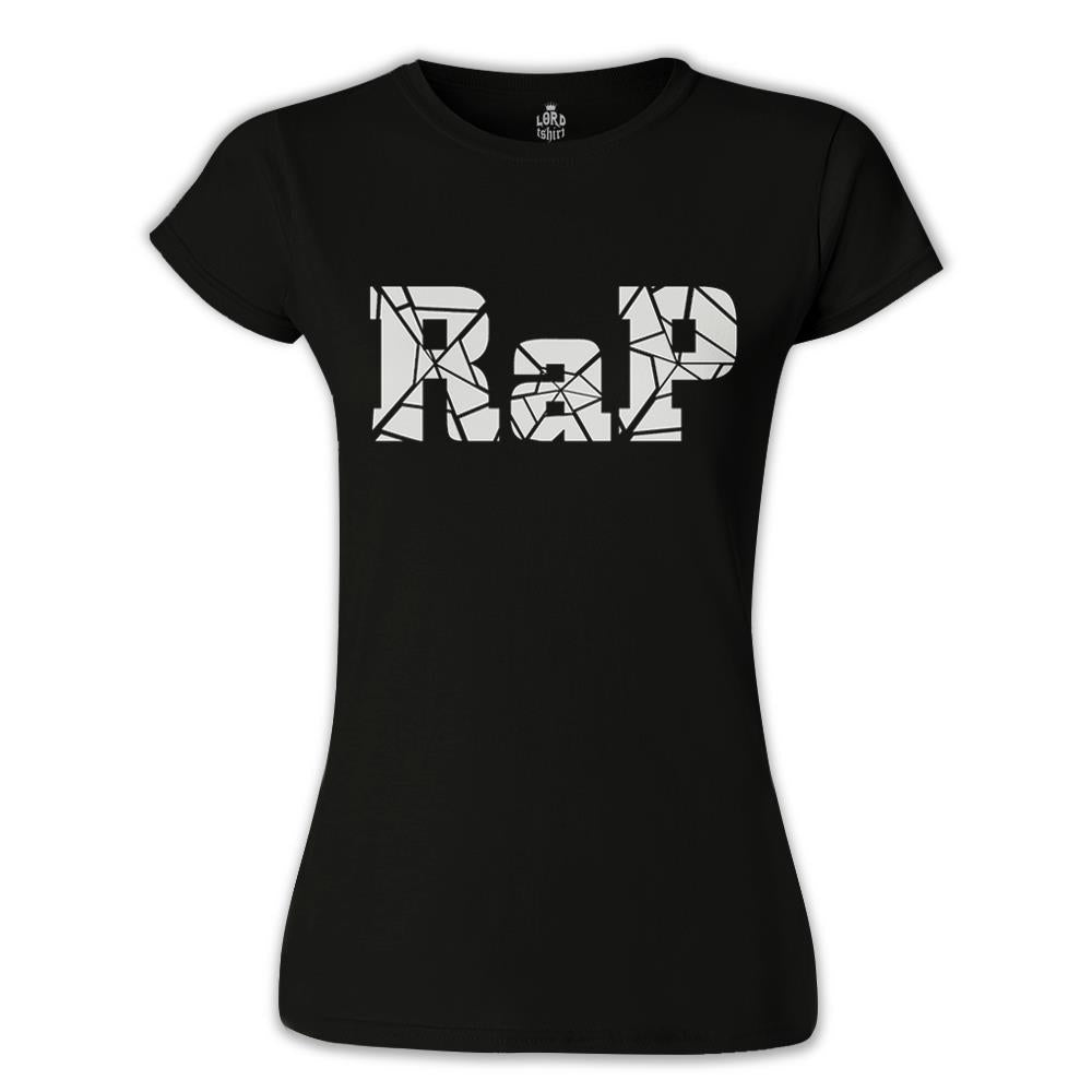 RAP Logo Black Women's Tshirt