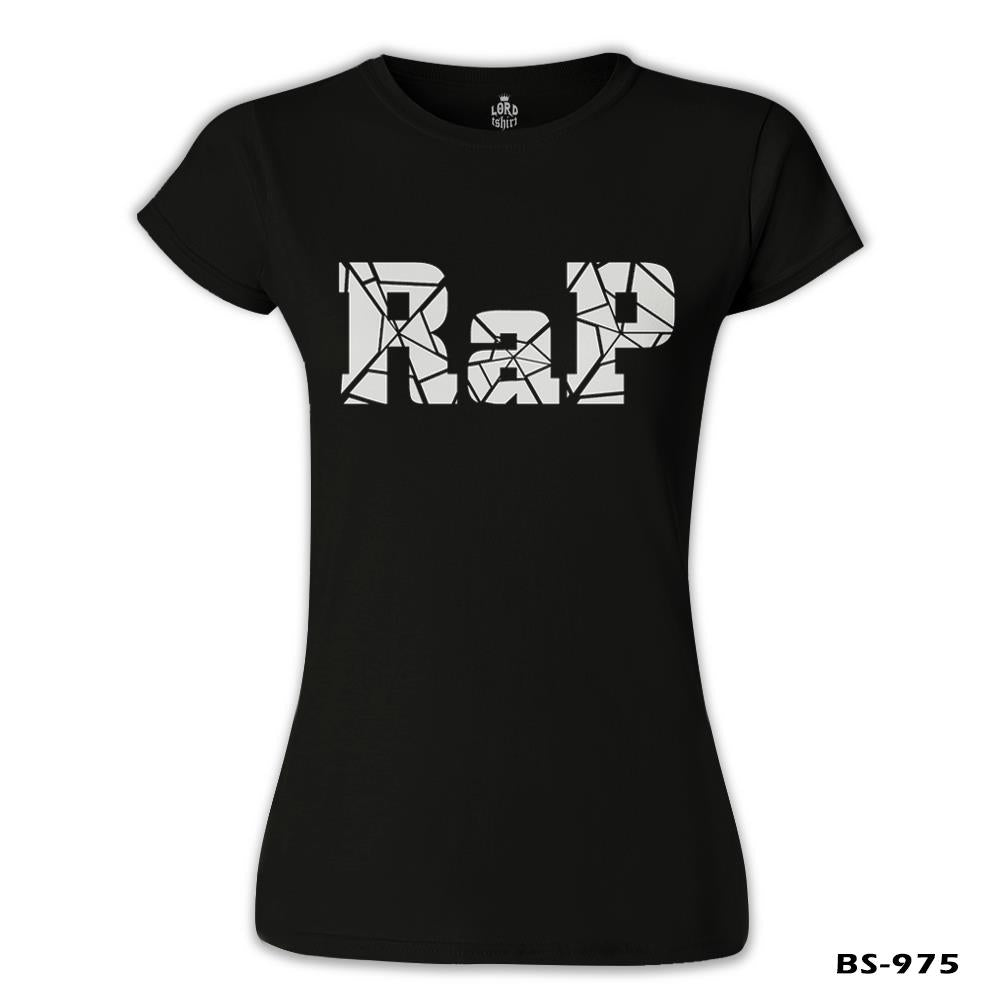 RAP Logo Black Women's Tshirt