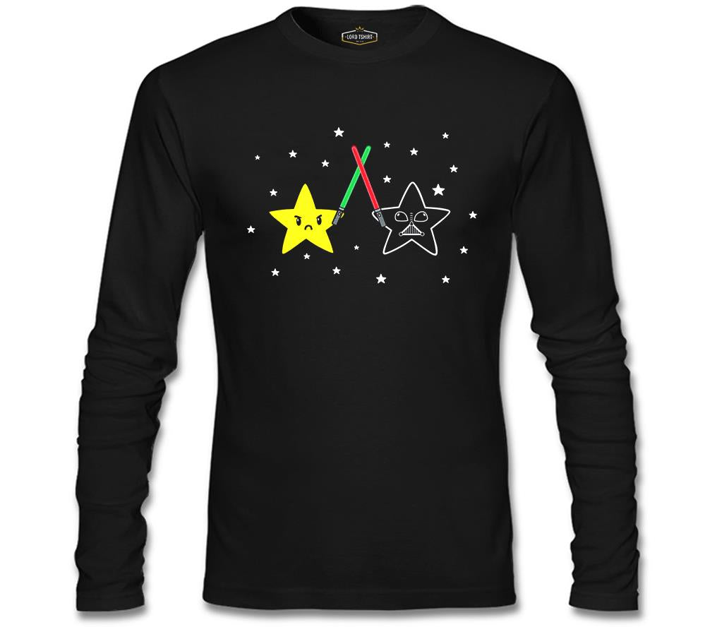 Real Star Wars Siyah Erkek Sweatshirt
