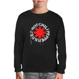 Red Hot Chili Peppers - Logo Black Kids Sweatshirt