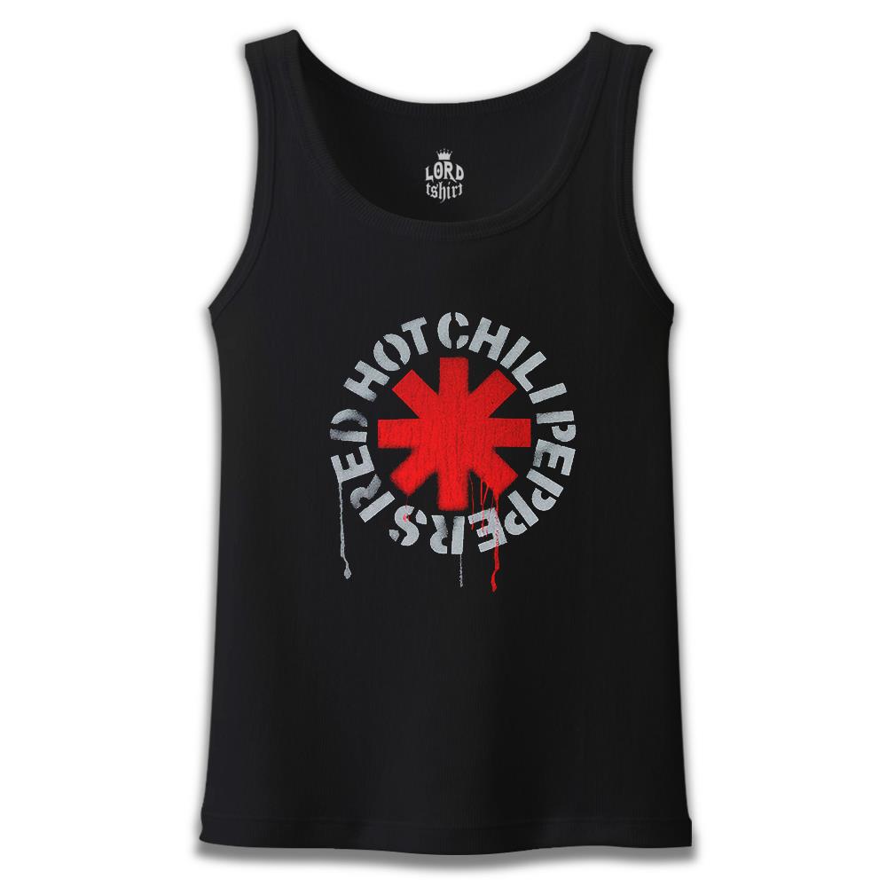 Red Hot Chili Peppers - Logo Siyah Erkek Atlet