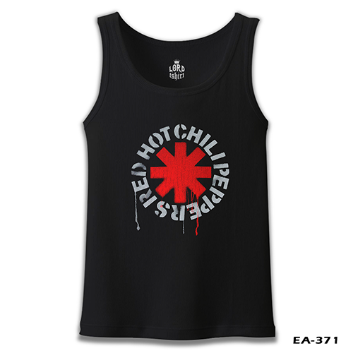 Red Hot Chili Peppers - Logo Siyah Erkek Atlet