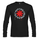 Red Hot Chili Peppers - Logo Siyah Erkek Sweatshirt