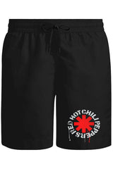 Red Hot Chili Peppers - Logo Unisex Siyah Şort