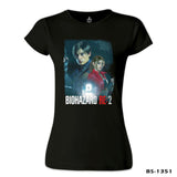 Resident Evil - Biohazard Siyah Kadın Tshirt