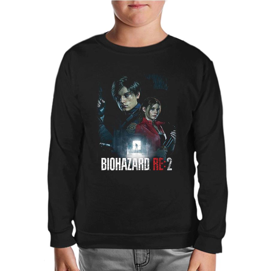 Resident Evil - Biohazard Black Kids Sweatshirt
