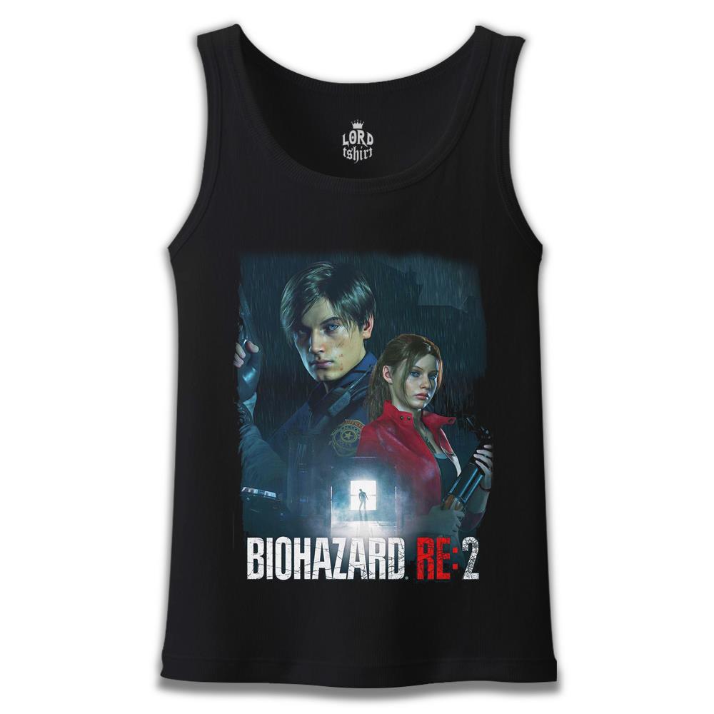 Resident Evil - Biohazard Siyah Erkek Atlet