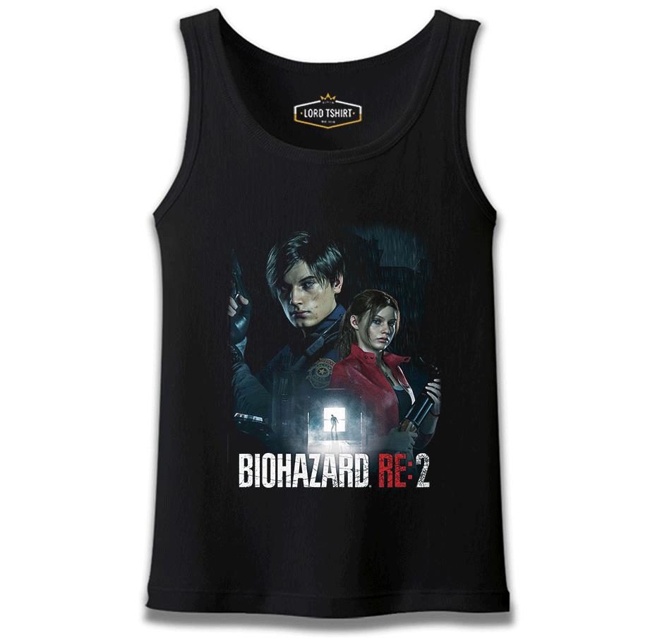 Resident Evil - Biohazard Siyah Erkek Atlet