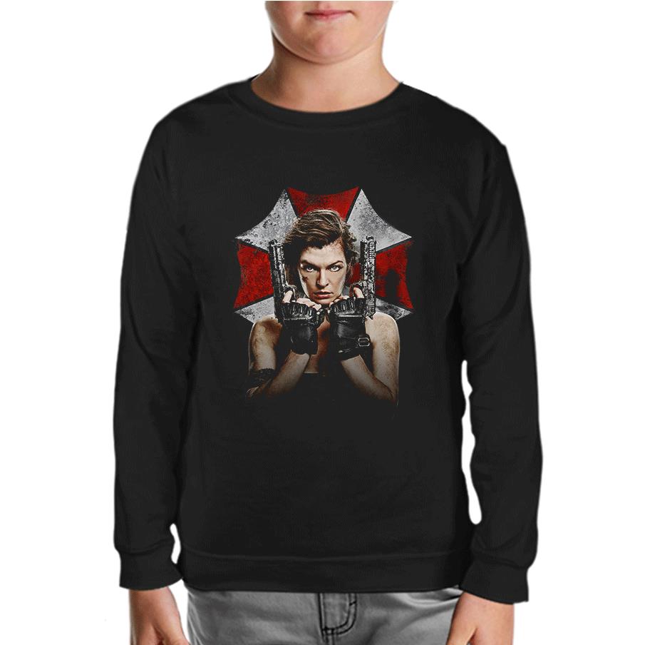 Resident Evil - The Final Black Kids Sweatshirt