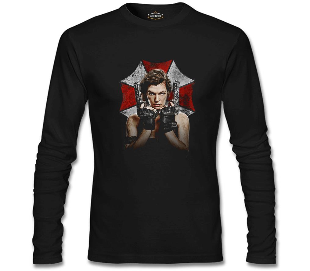 Resident Evil - The Final Siyah Erkek Sweatshirt