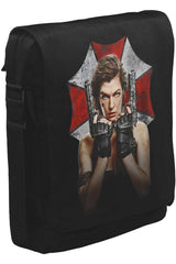 Resident Evil - The Final Unisex Siyah Postacı Çanta